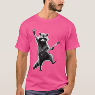 Rolig Rock Rådjursmusik Rulla Tung Djurdans G T Shirt