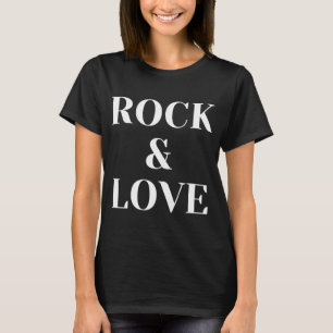 Rolig Rocker Rockar Och Älskar Cool Rockmusik Älsk T Shirt