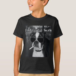 Rolig Rökande Hund Meme Cigarett Gen Z Meme Hund Ä T Shirt