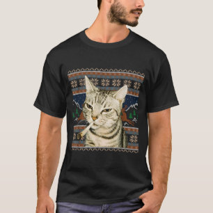 Rolig Rökande Katt Meme Jul Fula Tröja Katt