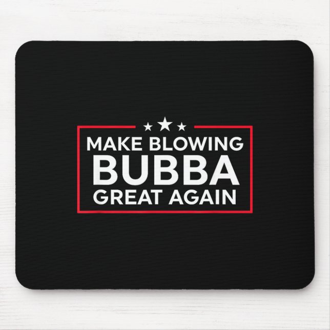Rolig Rolig Blåsa Bubba Stora Igen  Musmatta (Framsidan)