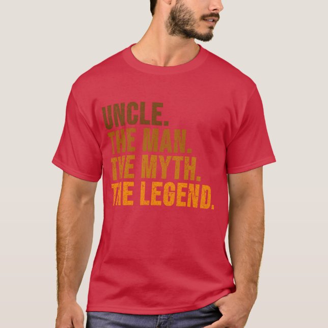 Rolig rolig citat tjej farbror t shirt (Framsida)