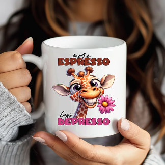 Rolig Rolig Giraffd Kaffemugge Underhållande Mugg