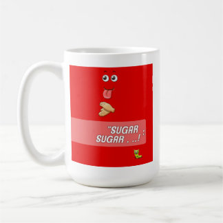 Rolig rolig kaffekopp eller mugg