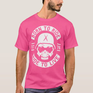 Rolig rolig motorcykel motorcykel motorcyklist t shirt