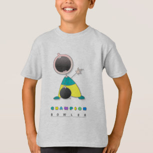 Rolig rolig ungebowling för bowling tröja