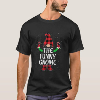Rolig Roliga Gnom Matchande Familj Fula Jul T Shirt