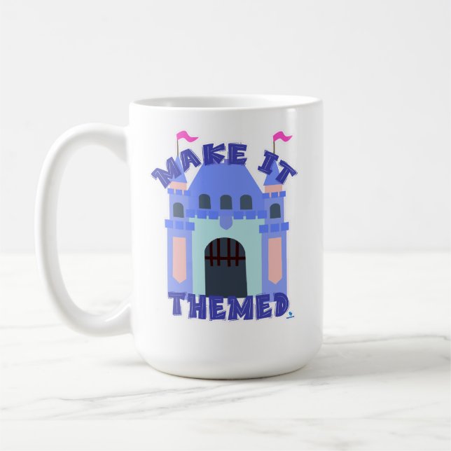 Rolig Roligt Gör Det Tematiskt Slott Park  Kaffemugg (Vänster)
