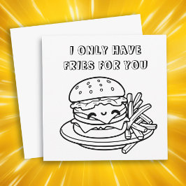 Rolig romantisk skämt för din kärlek Målarbokssida