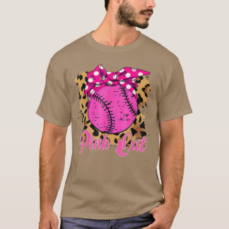 Rolig Rosa Bröstcancer Medvetenhet Rosa Band T Shirt