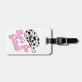 Rolig Rosa Country Let's Go Girls Sängvätning Bagagebricka