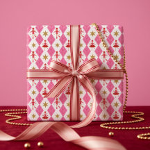 Rolig Rosa Fa La La Festiv Glädjefull Nötknäppare