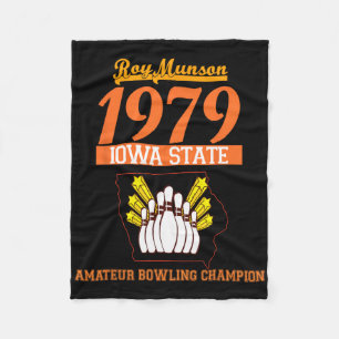 Rolig Roy Munson King Pin Bowling T Shirt 2 Fleecefilt