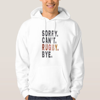 Rolig Rugby-helg ,för Rugby-mamma, Presentidé för Hoodie