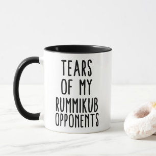 Rolig Rummikub-spelare presentmugg Mugg