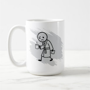 Rolig ryggvärk kaffe och lidokain mugg