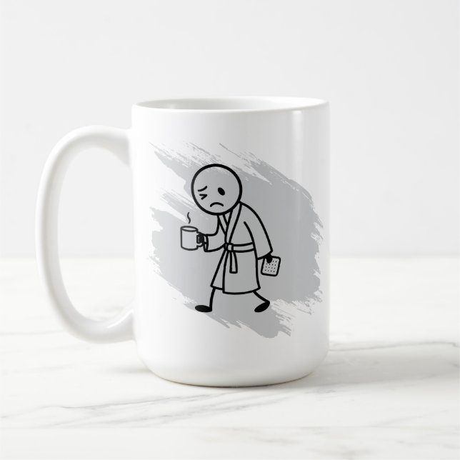Rolig ryggvärk kaffe och lidokain mugg (Vänster)