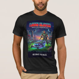 Rolig Rymdsoldat Taktisk Gräsklipptning T Shirt