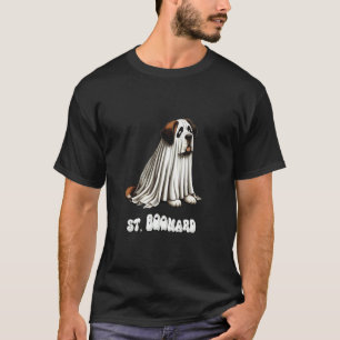 Rolig Saint Bernard Halloween-spöke, St. Boonard, T Shirt