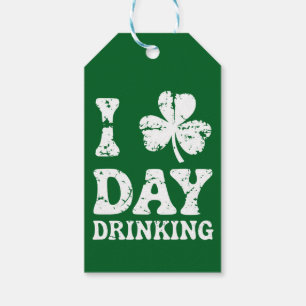 Rolig Saint Patricks Day-fest St Pats Rolig Dryck Presentetikett