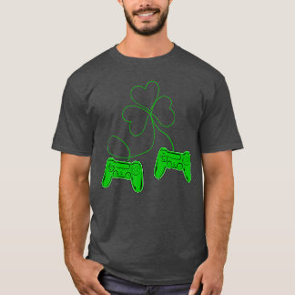 Rolig Saint Patricks Day-present För Spelare Spela T Shirt