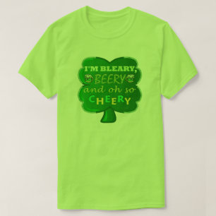Rolig saint patrick's dayöl t-shirt