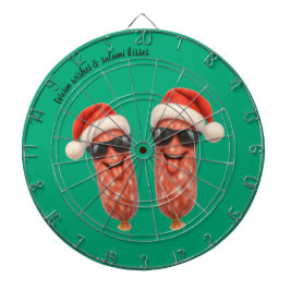 Rolig salami kyssar jul darttavla
