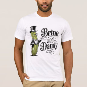 Rolig Saltlake och Dapper Pickle Punsil </s> T Shirt
