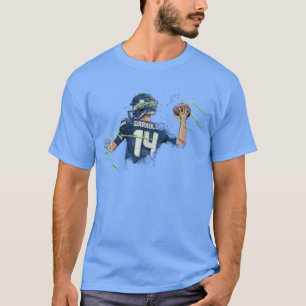 Rolig Sam Darnold Sketch Art T Shirt