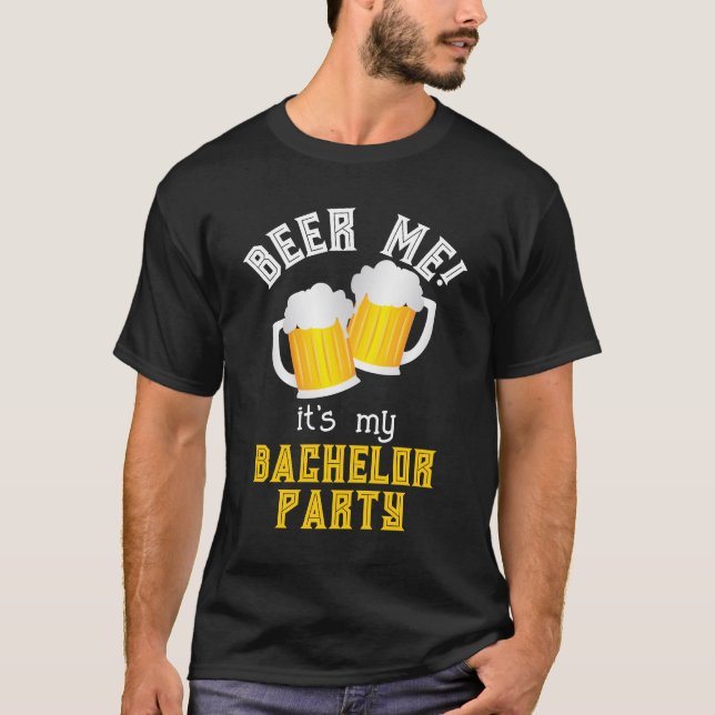 Rolig Sång om Öl för Sällskapsbrudar T Shirt (Framsida)