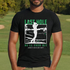 Rolig Sångare Avsked Golf Tröja Sista Hålet Han Ko