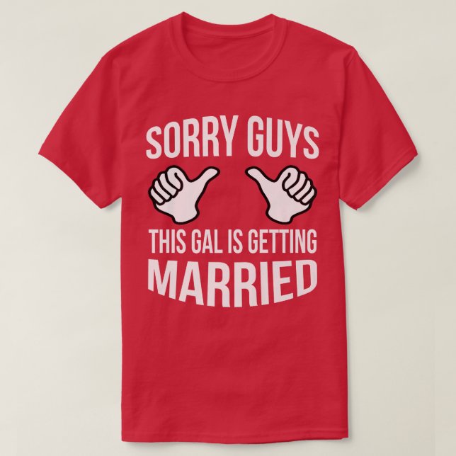 Rolig Sängkammare Hen  Förlovningspresent Brud T Shirt (Design framsida)