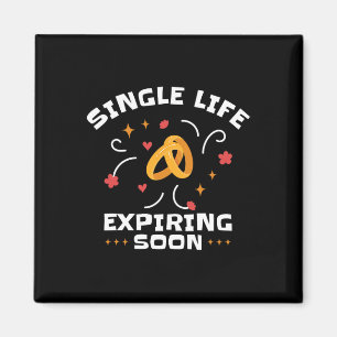 Rolig Sängkammarparty Singelliv Jga Magnet