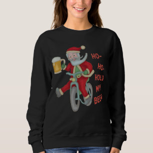 Rolig Santa håll min fula jultröja för öl T Shirt