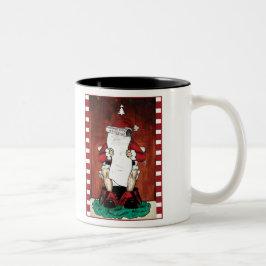 Rolig Santa mugg