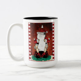 Rolig Santa mugg