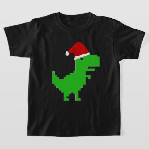 rolig santa trex t-shirt