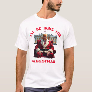 Rolig Santa Trump jul Pyjamas-Top   Mysig T Shirt