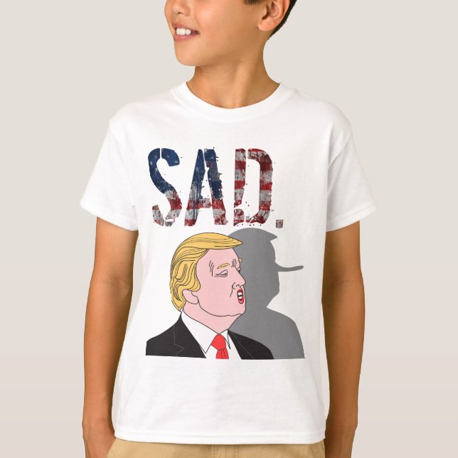 Rolig sarkastisk anti president Donald Trump Tee (Framsida)