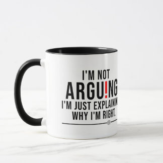 Rolig Sarksastisk Citat Minimalist Kaffemug - "Jag Mugg