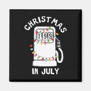 Rolig Sarksastisk jul i juli bränslepump Gas Pu Magnet