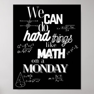 Rolig Sarksastisk Matematiklärarcitat Burk Poster