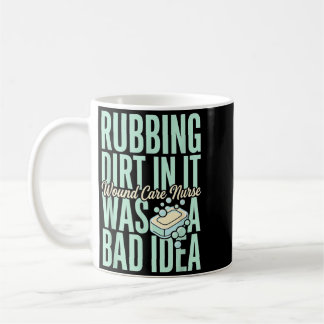 Rolig sårvårdssköterska design kaffemugg