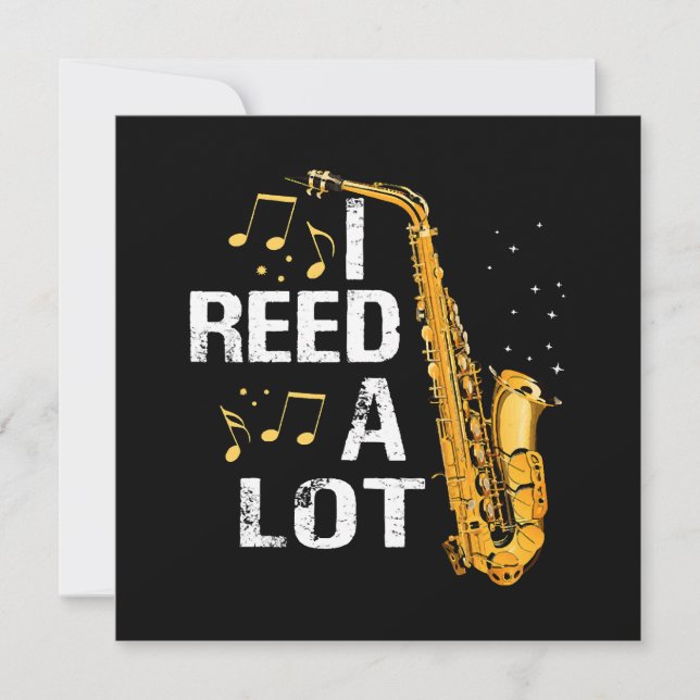 Rolig Saxofon (Framsida)