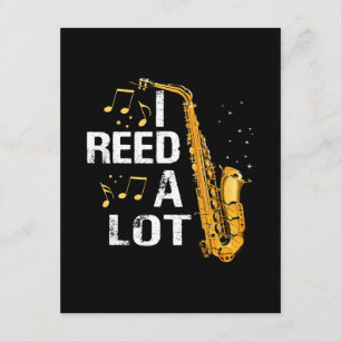 Rolig Saxofon Tilläggskort