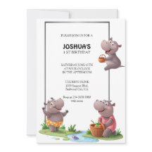 Rolig scen med flodhästar