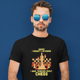 Rolig schackcitatpresent för schackspelare och sch t shirt