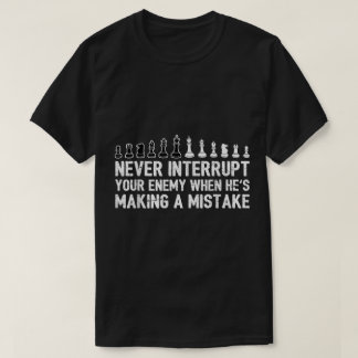 Rolig Schackstrategicitat Design T Shirt