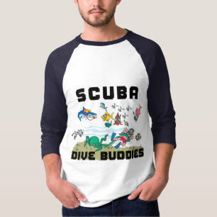 Rolig SCUBAdykkompis Tee Shirt