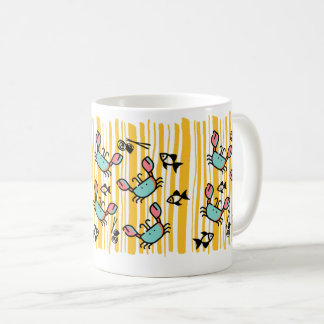 Rolig Seafood Krabbfisk Kaffemugg